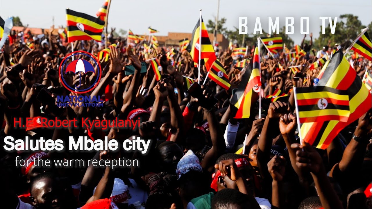 H.E. Robert Kyagulanyi salutes Mbale city for the overwhelming love and support 