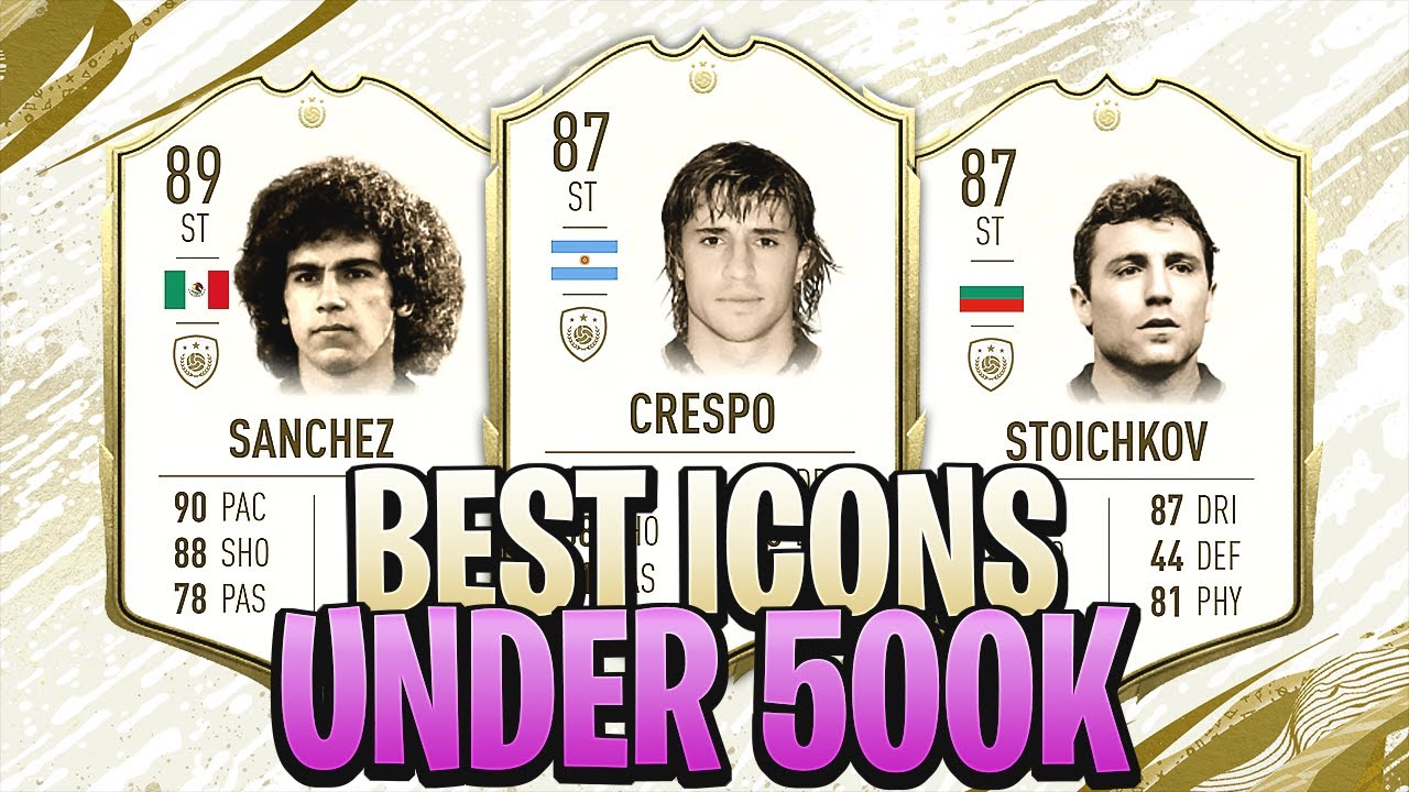 THE BEST CHEAP ICON STRIKERS UNDER 500K Coins! - FIFA 20 (ICON SWAPS 2)