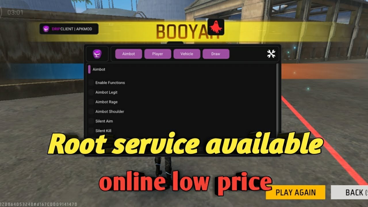 DRIP CLIENT MENU FREE | ONLINE ROOT SERVICE AVAILABLE  | DRIP CLIENT MENU VERSION NON ROOT