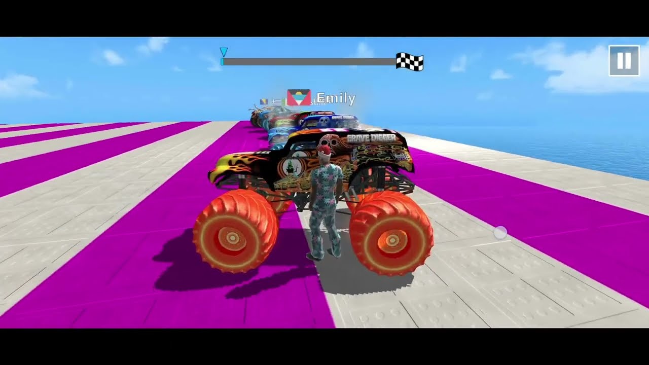 Ultimate Mega Ramp Challenge! Monster Truck Racing Stunts 2026