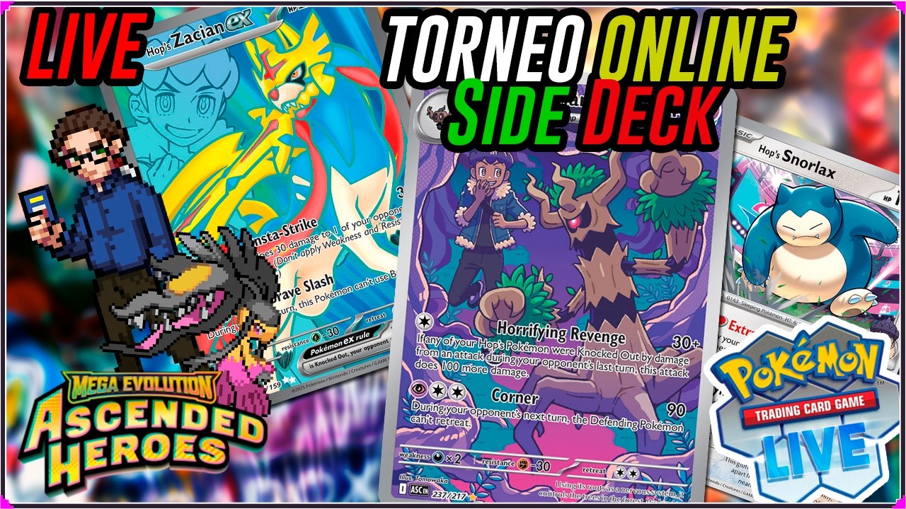 Pokemon TCG | Torneito de Side Deck  de Pana Banana con HOP deck uwu!