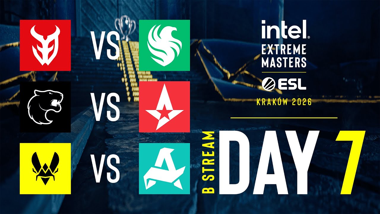 3DMAX vs. Team Falcons - IEM Krakow 2026 - Group B