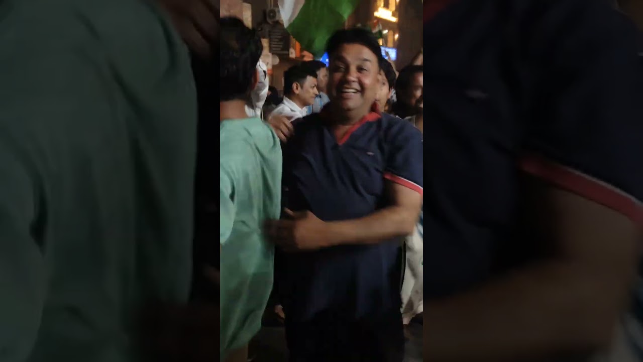 अबोहर में भारत की जीत का जशन धूमधाम से मनाया गया... लोगों ने तिरंगाके साथ खूब किया डांस