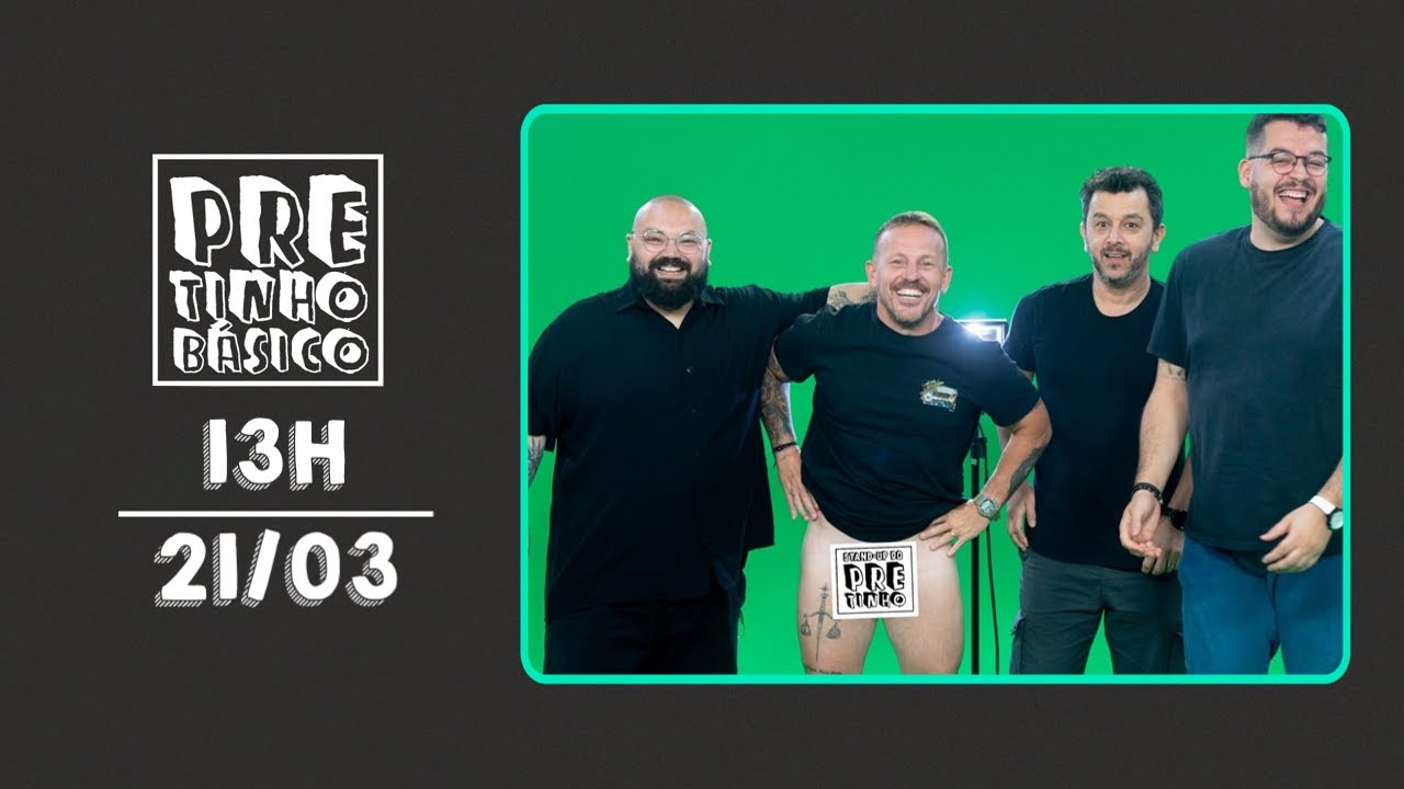 PRETINHO BÁSICO 13H AO VIVO | ATL TV | 21/03