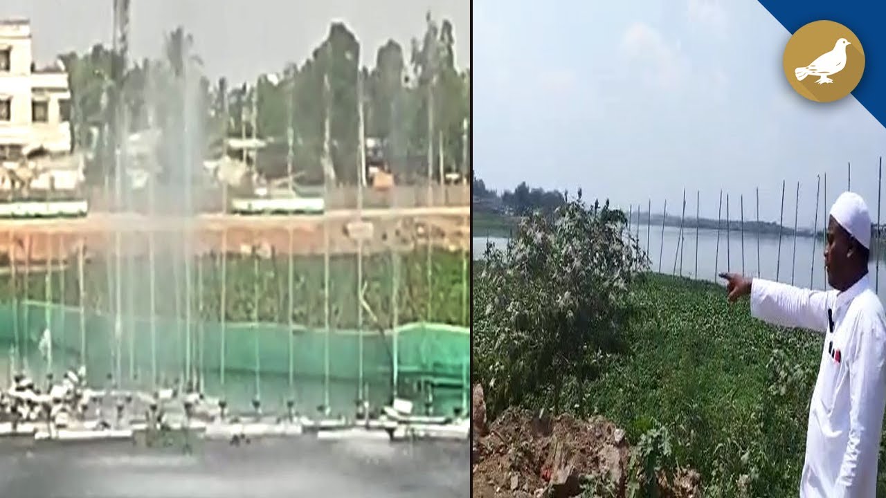 Multimedia musical fountain at Mir Alam tank in shambles | Hyderabad
