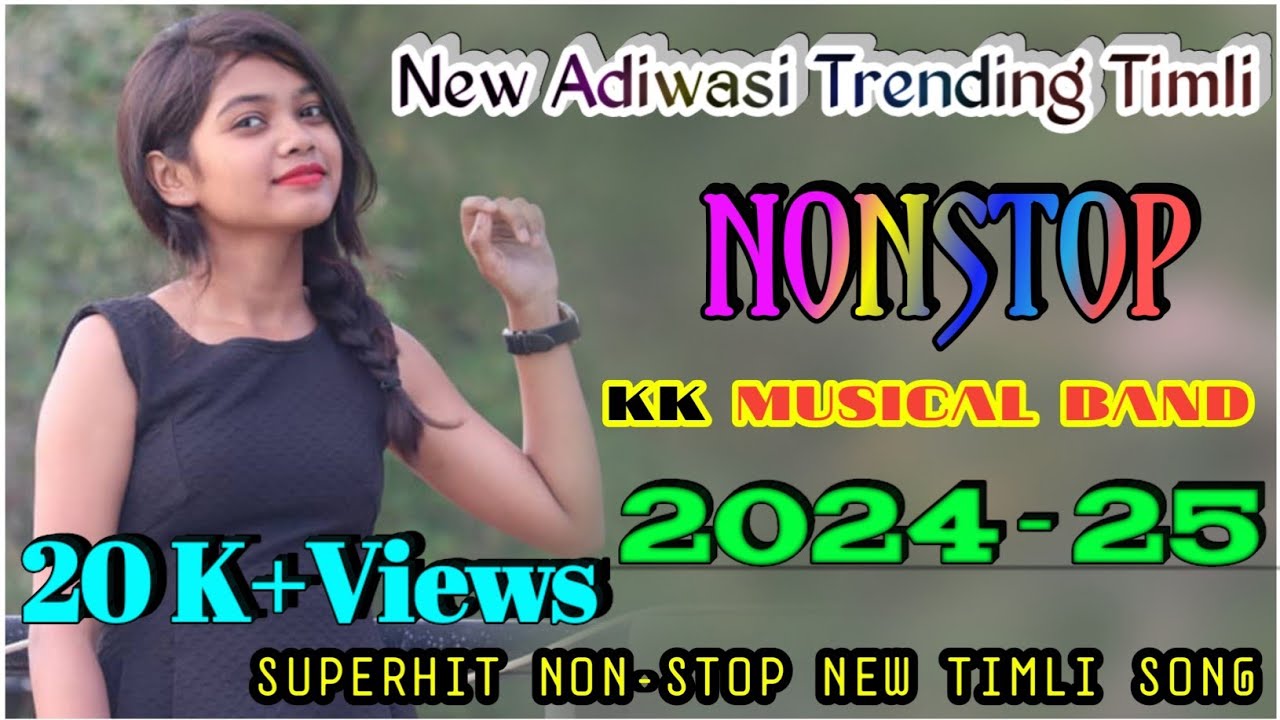 Nonstop Timli Song 🎵 Kk musical band // New Adivasi Trending Timli 2024-25 #kkmusicalband2024
