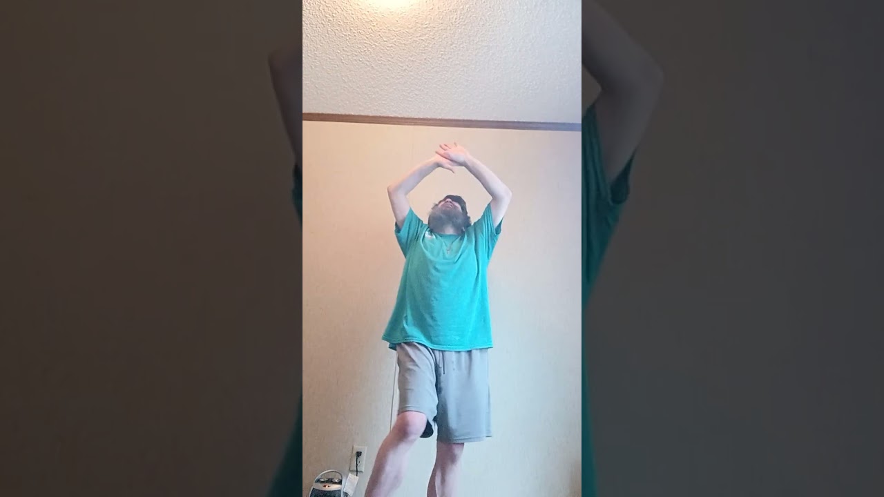 Me dancing to, A*teens heartbreak lullaby.