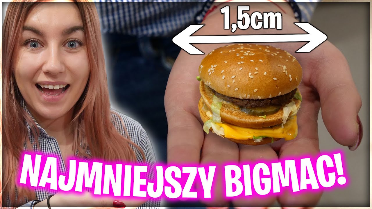 ZROBIŁAM NAJMNIEJSZEGO BIG MACA NA ŚWIECIE!