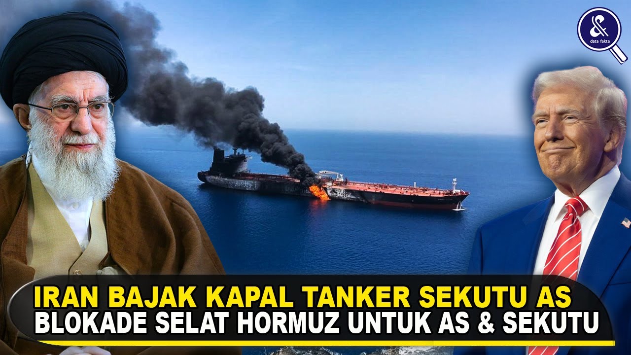 MULAI BERGERAK! TENTARA KHAMENEI SITA KAPAL TANKER! Fakta Iran Blokade Selat Hormuz untuk Kapal AS