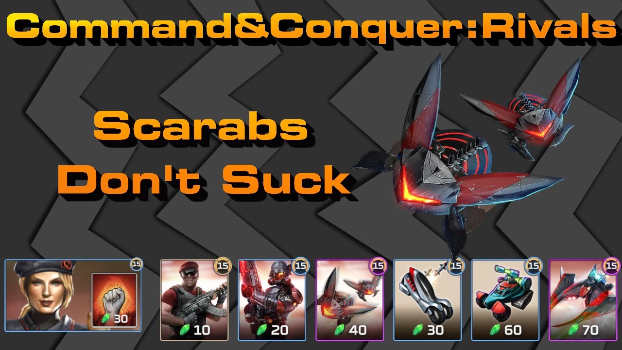 C&C Rivals: Scarabs Don't Suck!
