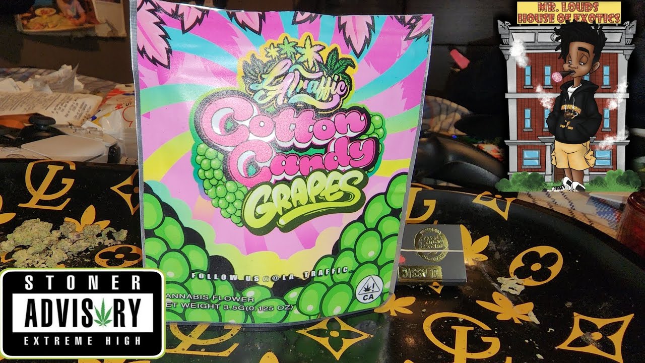 La Traffic | Cotton Candy Grapes | Strain Review | Demppls | Mr.LoudsHouse
