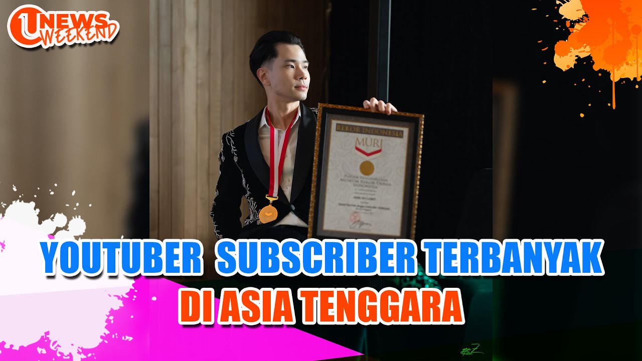 JESS NO LIMIT, YOUTUBER  SUBSCRIBER TERBANYAK DI ASIA TENGGARA  | U-NEWS WEEKEND