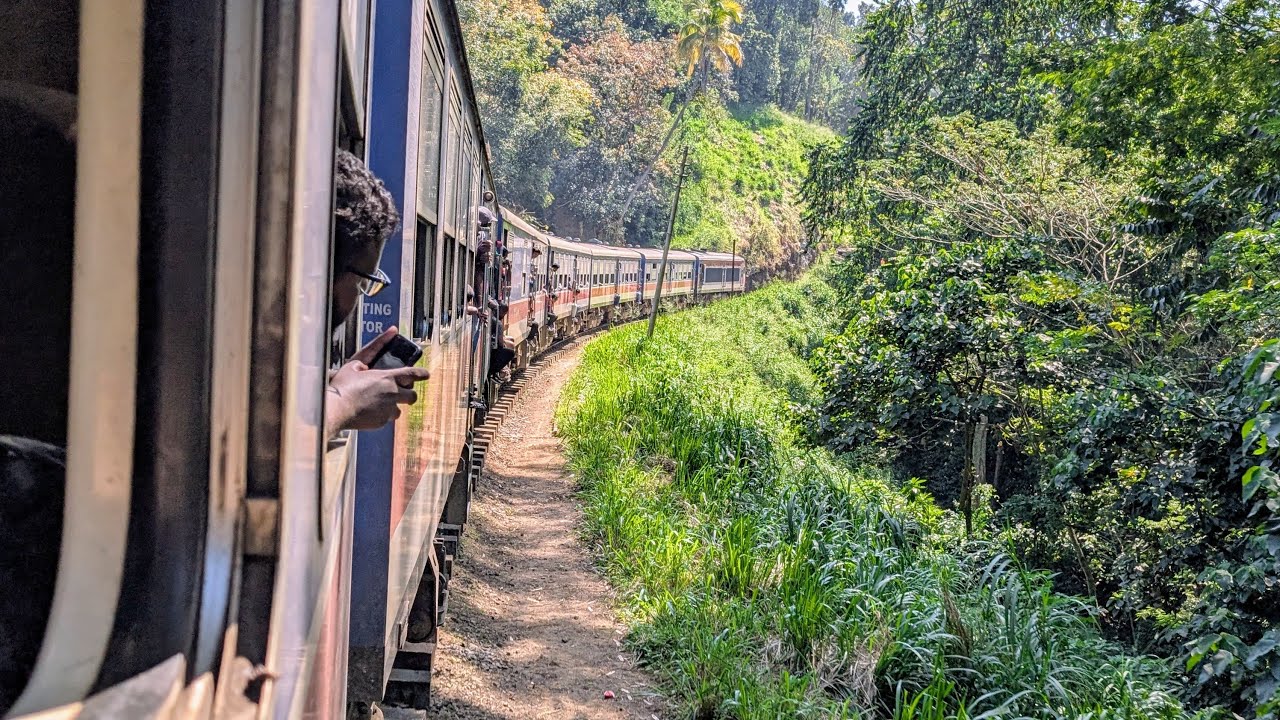 【コロンボ→キャンディ】スリランカの特急列車 Express train in Sri Lanka