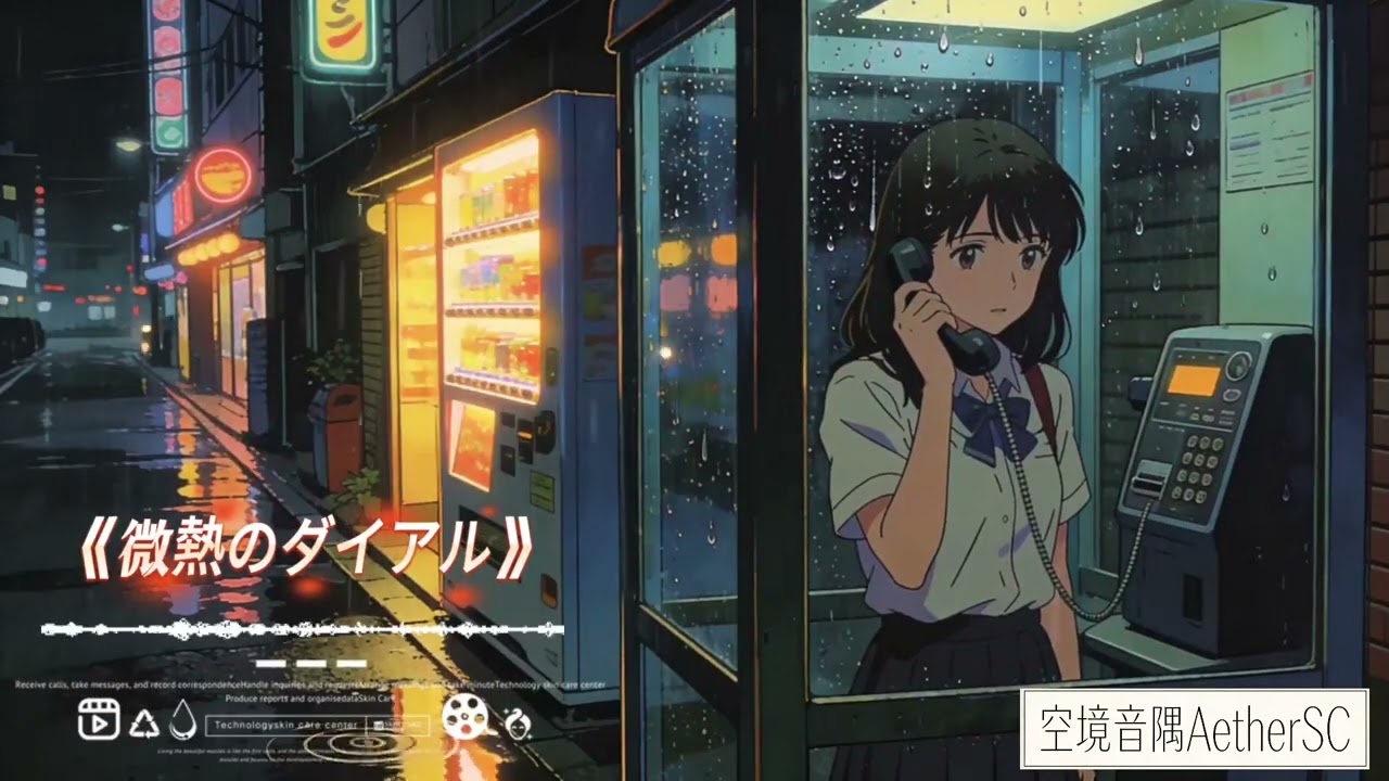 1980s Japanese City Pop — 微熱のダイアル (Binetsu no Dial) | Rainy Night & Late Night Nostalgia
