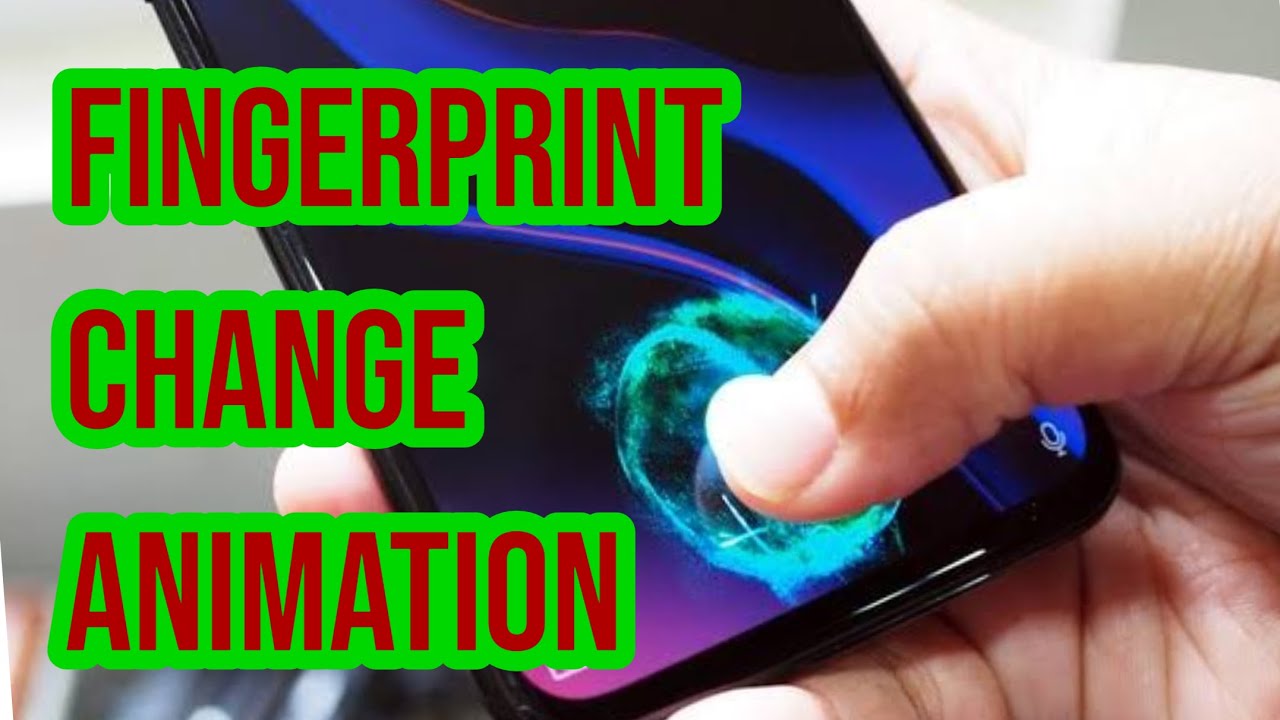 How to change Fingerprint Animation|EMUI 10.1|Huawei P30|EMUI 10.1 Tips|