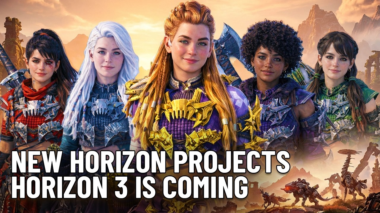 Horizon 3 уже на подходе &ndash; новые проекты Horizon, MMO, игра LEGO и планы Sony.