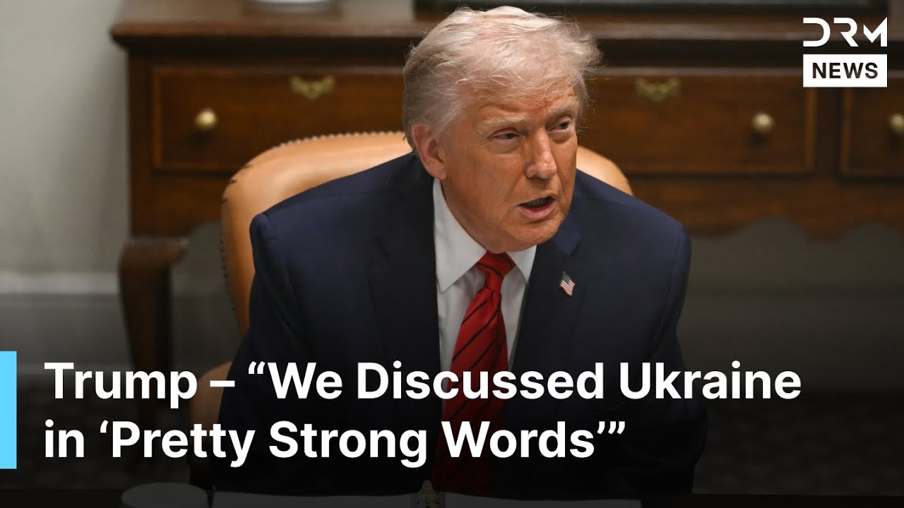 Trump Calls UK, France, Germany&rsquo;s Leaders, Discusses Russia-Ukraine War, NATO, Peace Efforts | AC1N