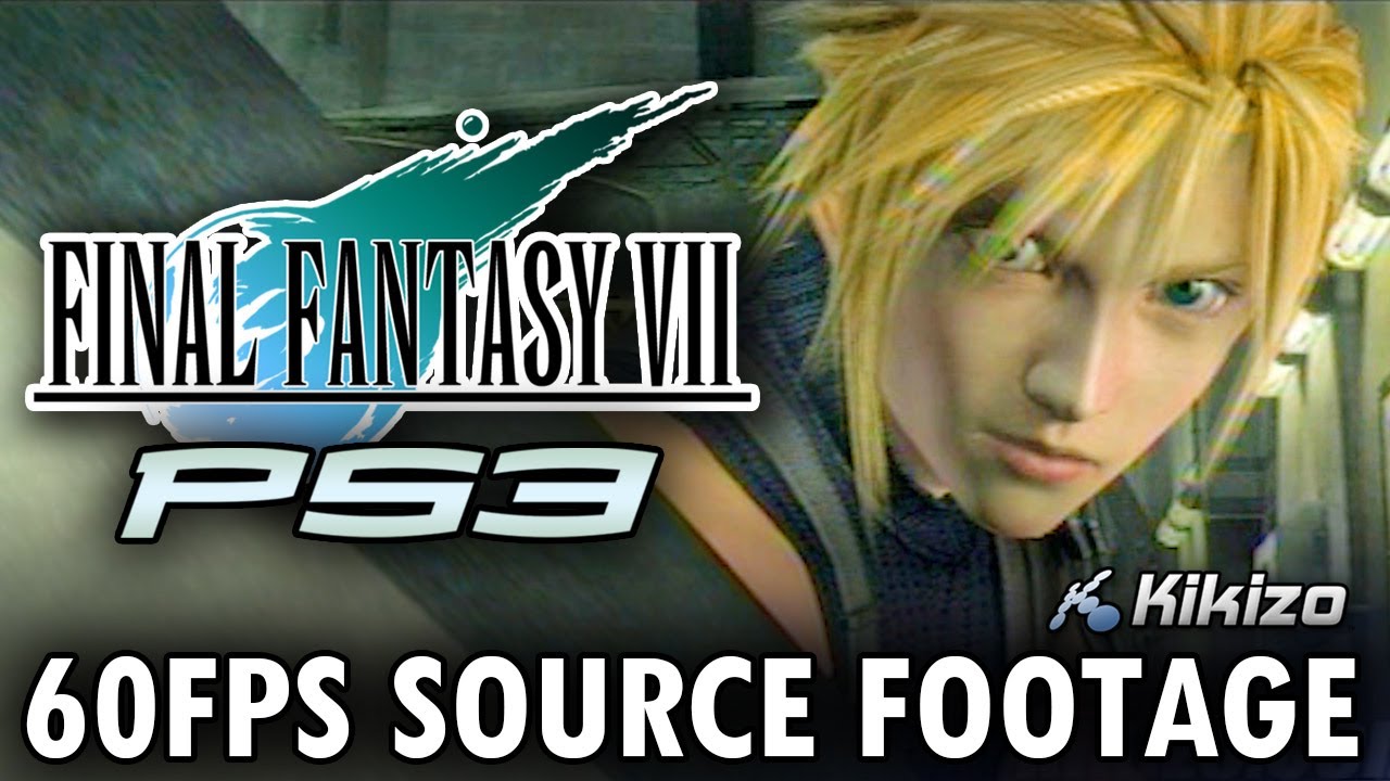 Final Fantasy 7 PS3 Tech Demo - Original Source Capture 60FPS