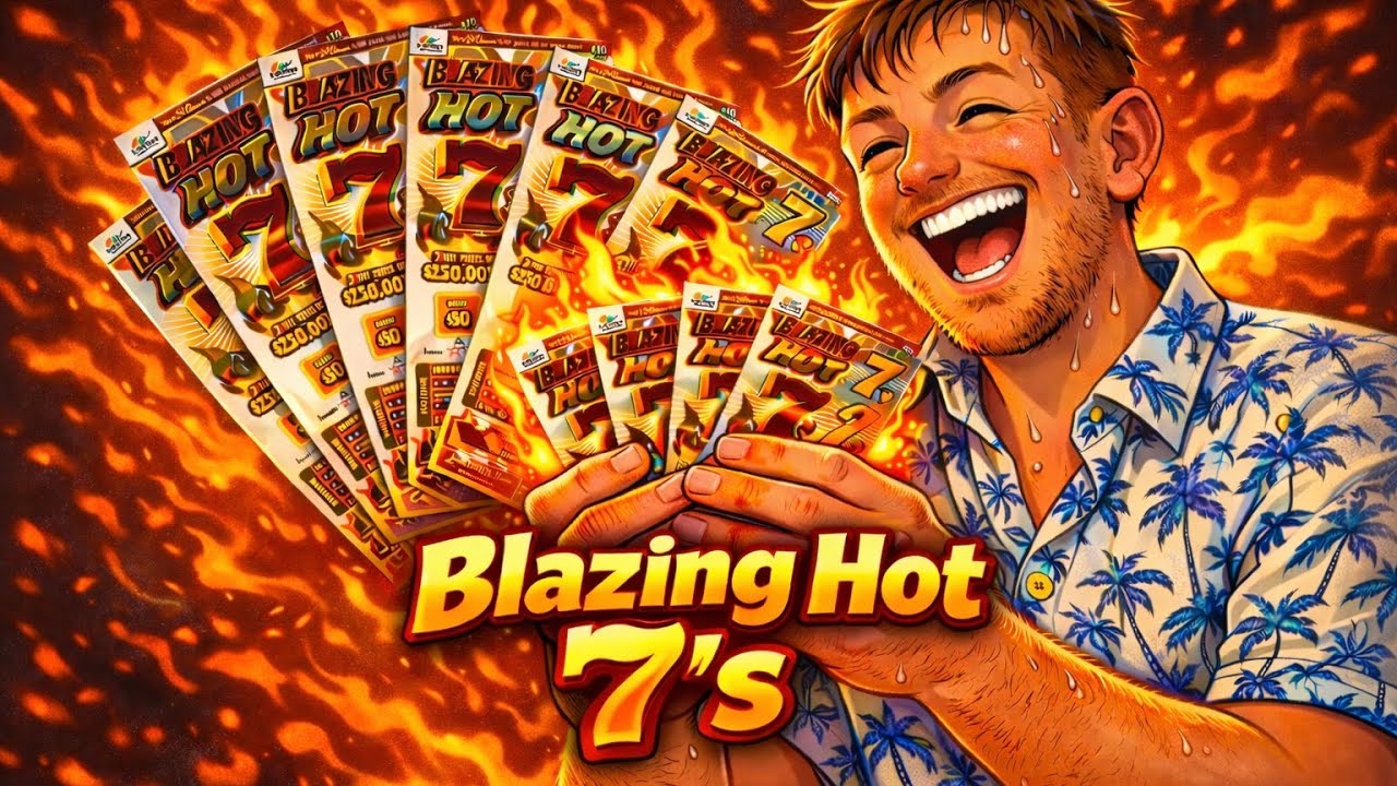 10x Blazing Hot 7's