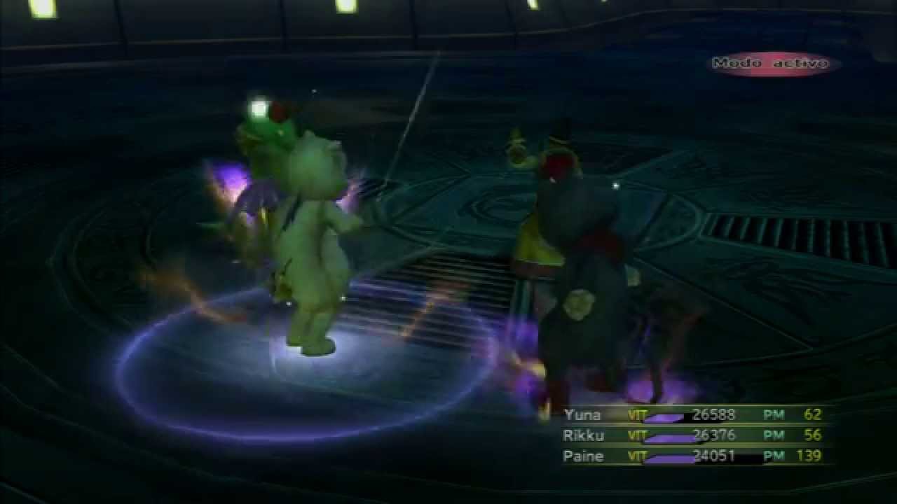 Final Fantasy X-2 HD - Derrotar a Derelictor/Paragon y Trema con facilidad (Trofeo El Fundador)