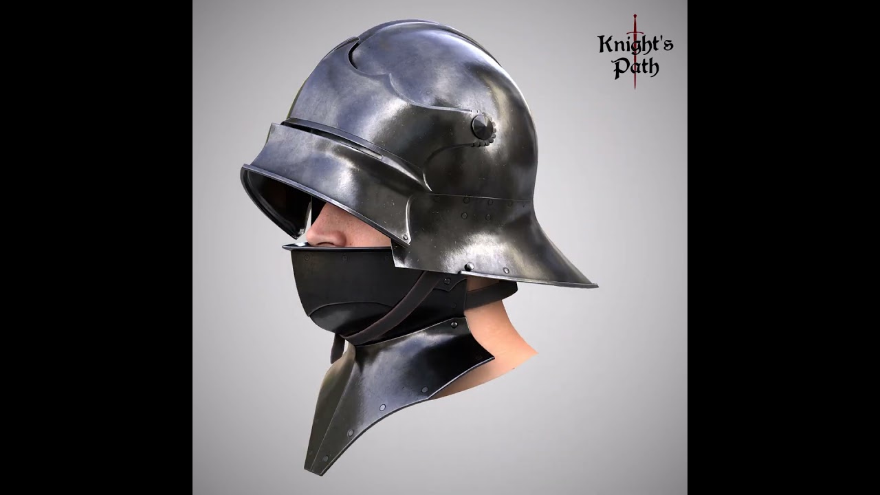 Sallet with Bevor Tier 7