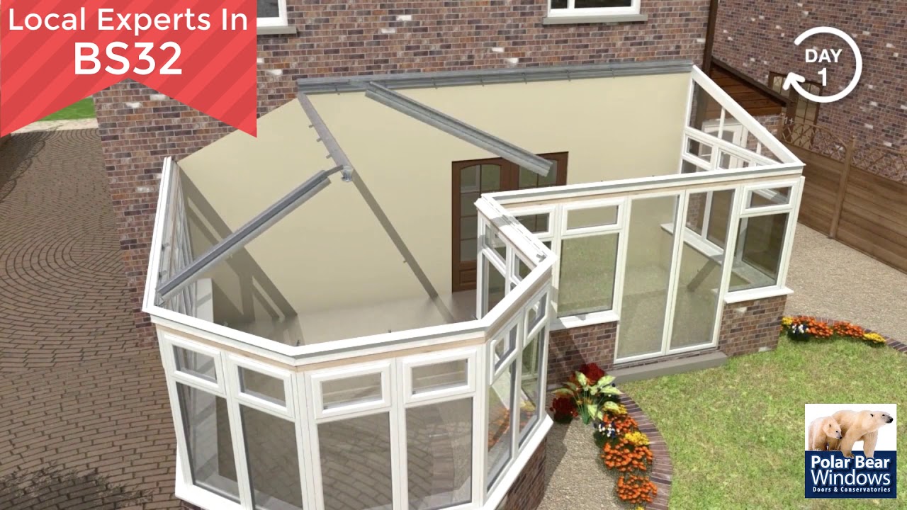 Guardian Warm Roof Replacement Tiled Conservatory Roof BS32