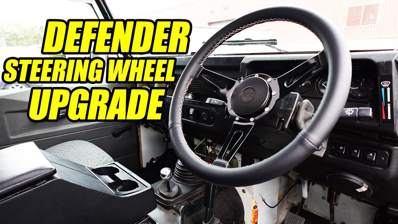 Don't risk fitting a cheap Defender steering wheel. This one is bombproof!