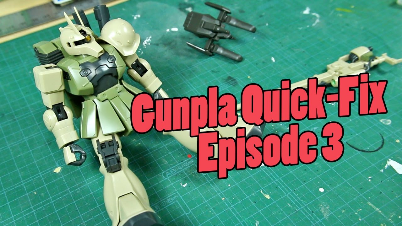 898 - Gunpla Quick-Fix Ep.3: Drilling Gun Barrels