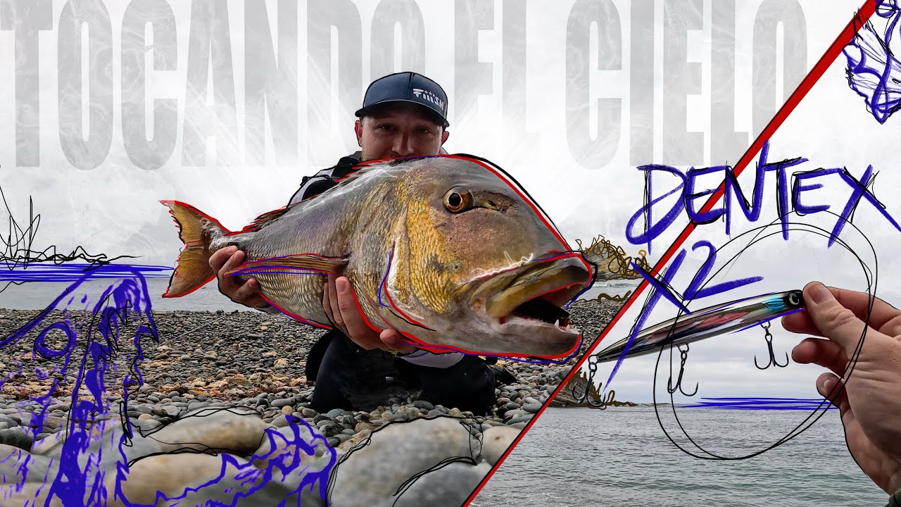 DENTON XL a SPINNING desde COSTA en el DIA de PESCA MAS EPICO de MI VIDA || 5,100 KG y 70 CM