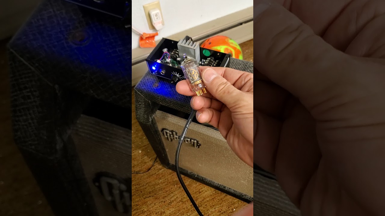 Orange Micro Dark Amplifier Modification, preamp tube