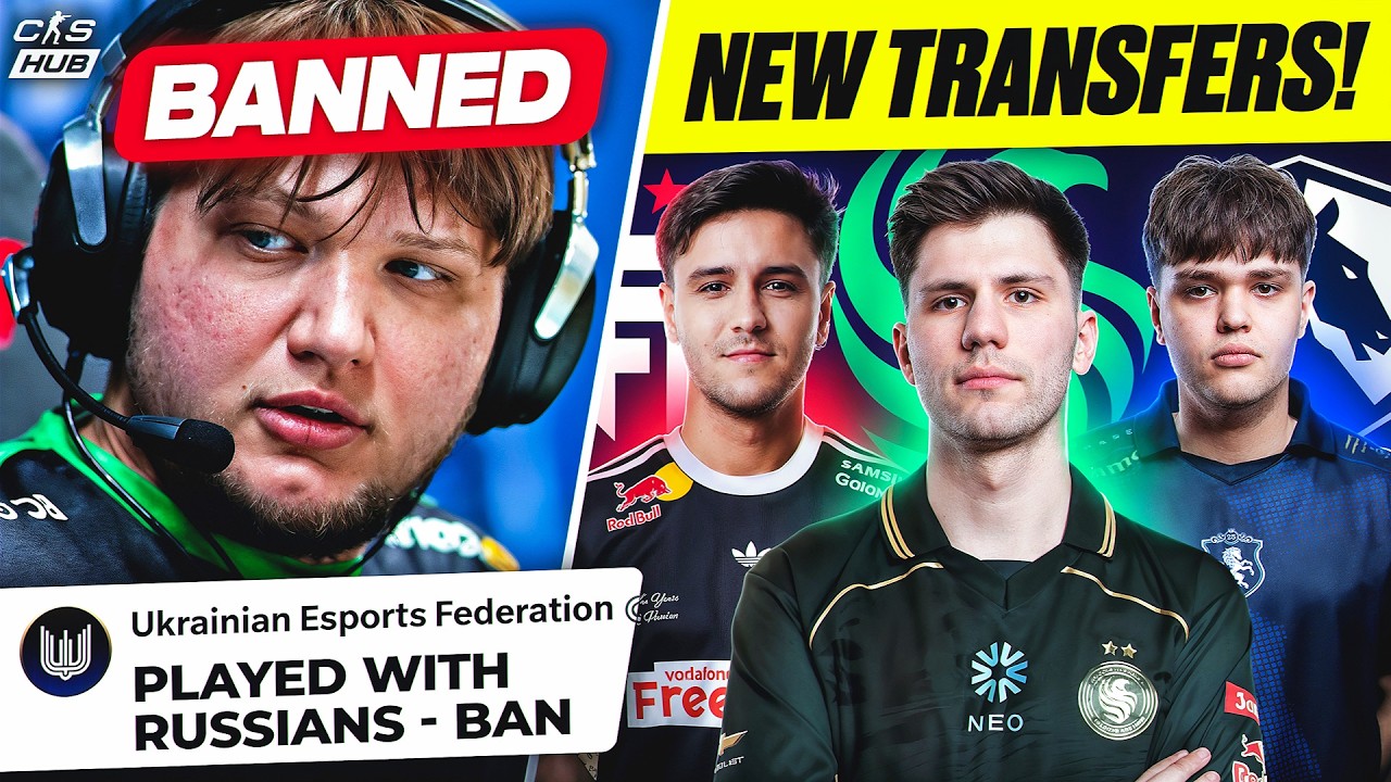 SUNPAYUS НАШЕЛ НОВУЮ КОМАНДУ! СЛУХИ О ПЕРЕХОДЕ B1T В FALCONS! S1MPLE ЗАПРЕТИЛИ В УКРАИНЕ! НОВОСТИ CS