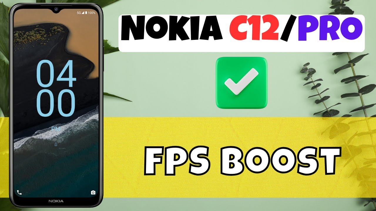Nokia C12, Pro FPS Boost || how to increase fps on Nokia C12, Pro