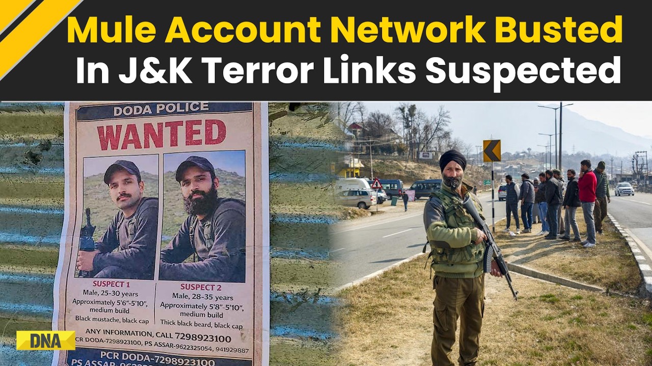 J&K News: J&K Security Agencies Bust Massive Mule Account Network, Terror Misuse Feared