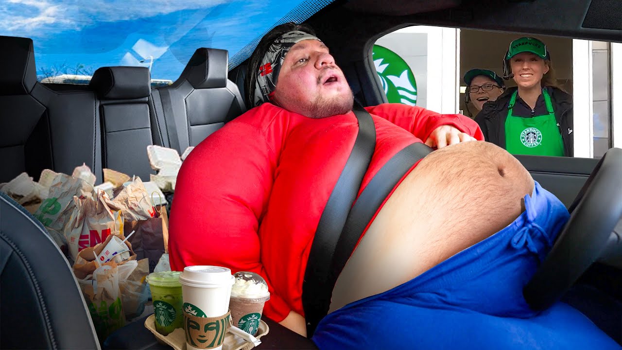 We Survived a Day in 400lb FAT SUITS