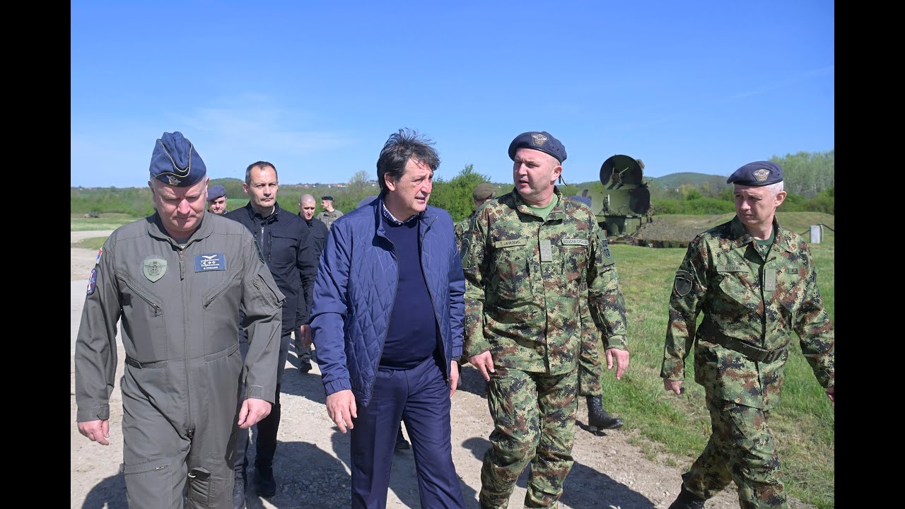 Obilazak jedinice u sastavu stalno zadejstvovanih snaga za kontrolu i za&scaron;titu vazdu&scaron;nog prostora