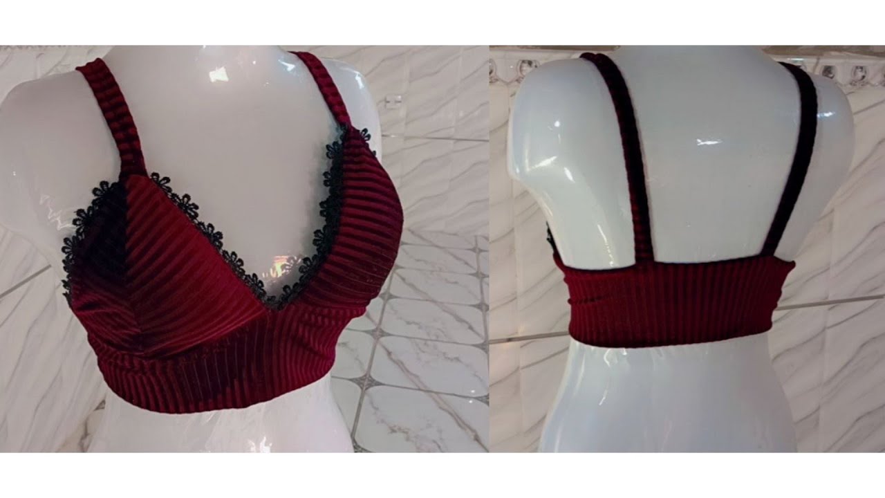 خياطة الملابس الداخليه  بقصة مبتكرة سوف تدهشك النتيجة/ تجارة مربحة 100٪/ coser sujetadores/underwear