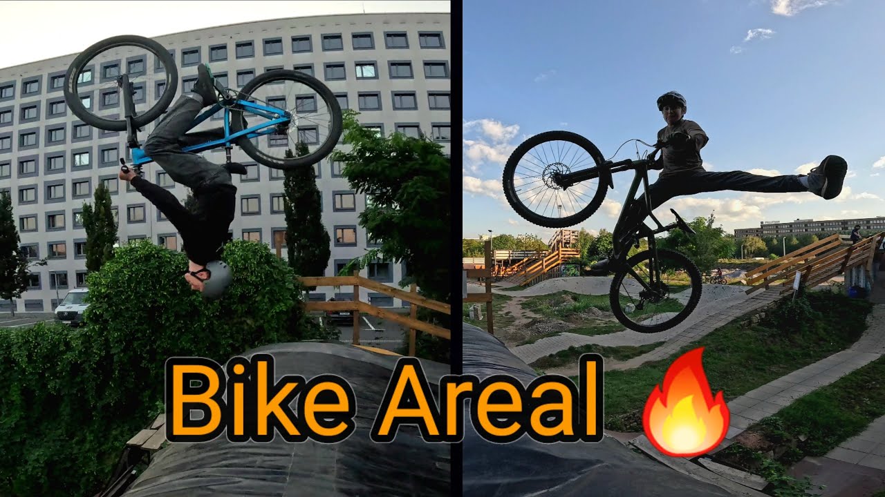 Bike Areal Dresden mit den Jungs! Backflip und 360°