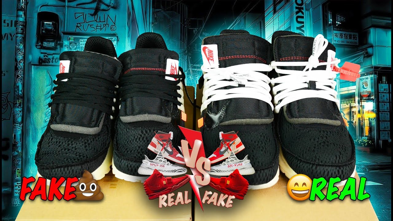 VRAIE VS FAUSSE OFF-WHITE X NIKE AIR PRESTO + CONCOURS 🔥