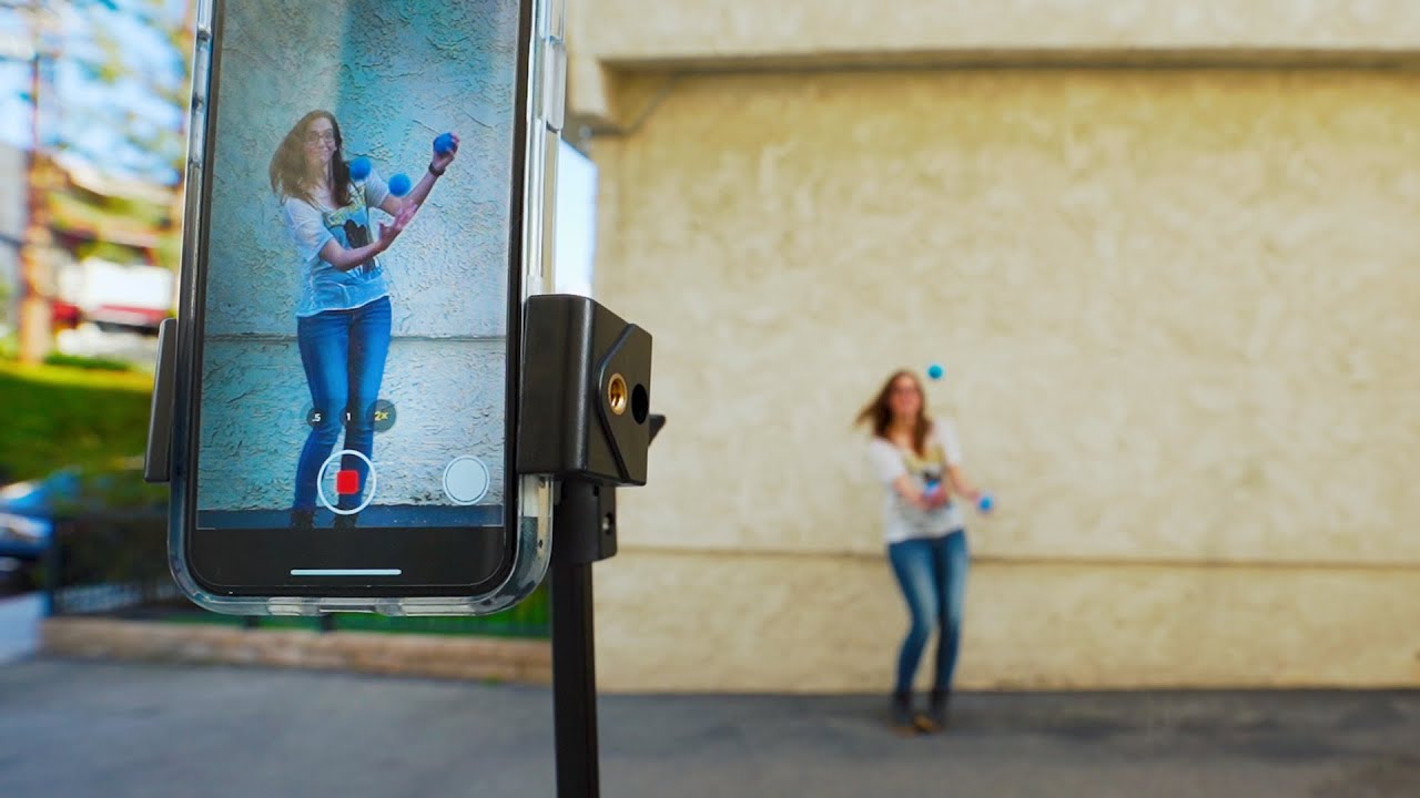 a silly HIP JUGGLING trick