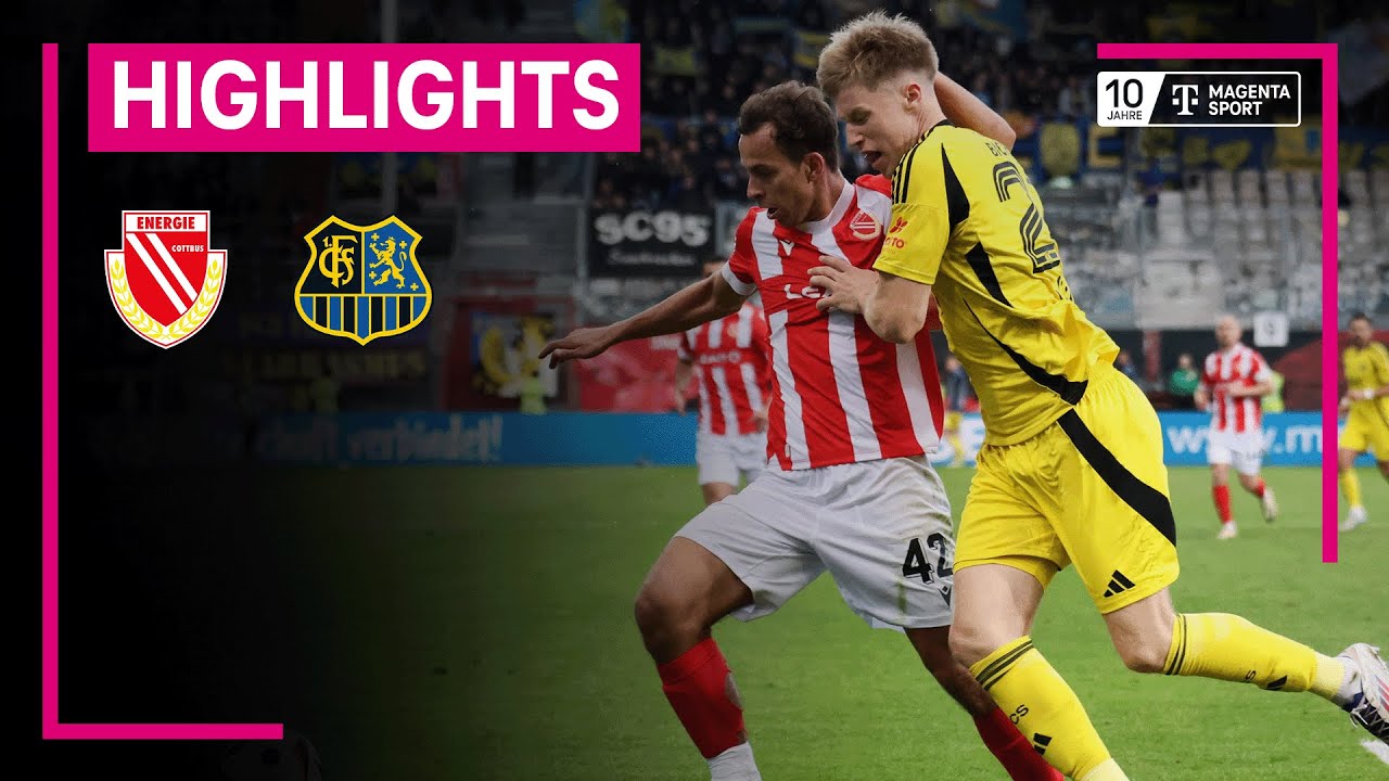 Energie Cottbus - 1. FC Saarbrücken | Highlights 3. Liga | MAGENTA SPORT