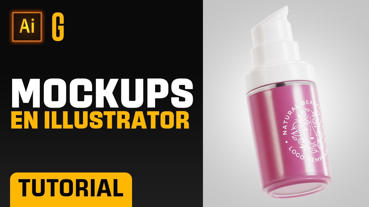 Illustrator Tutorial | NUEVA FUNCIÓN de Mockups | How To Create Mockups USING ILLUSTRATOR BETA
