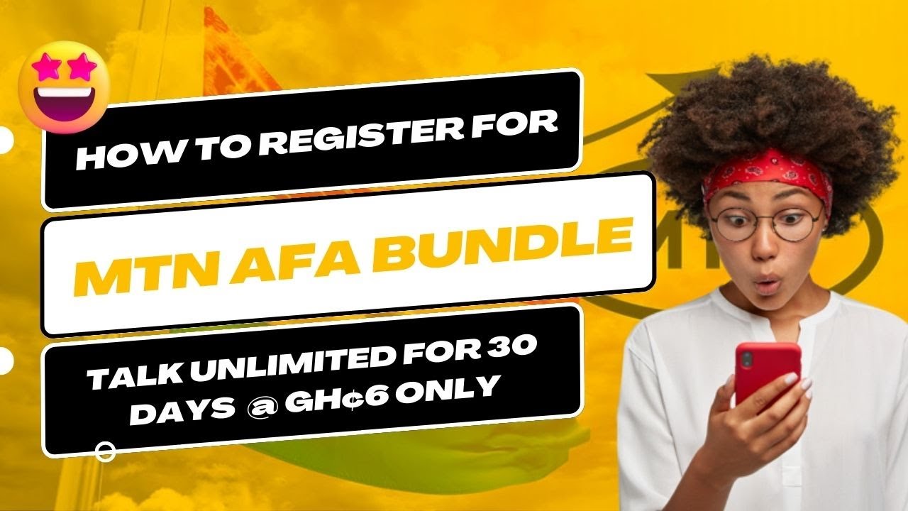 Как зарегистрироваться на пакет MTN Afa