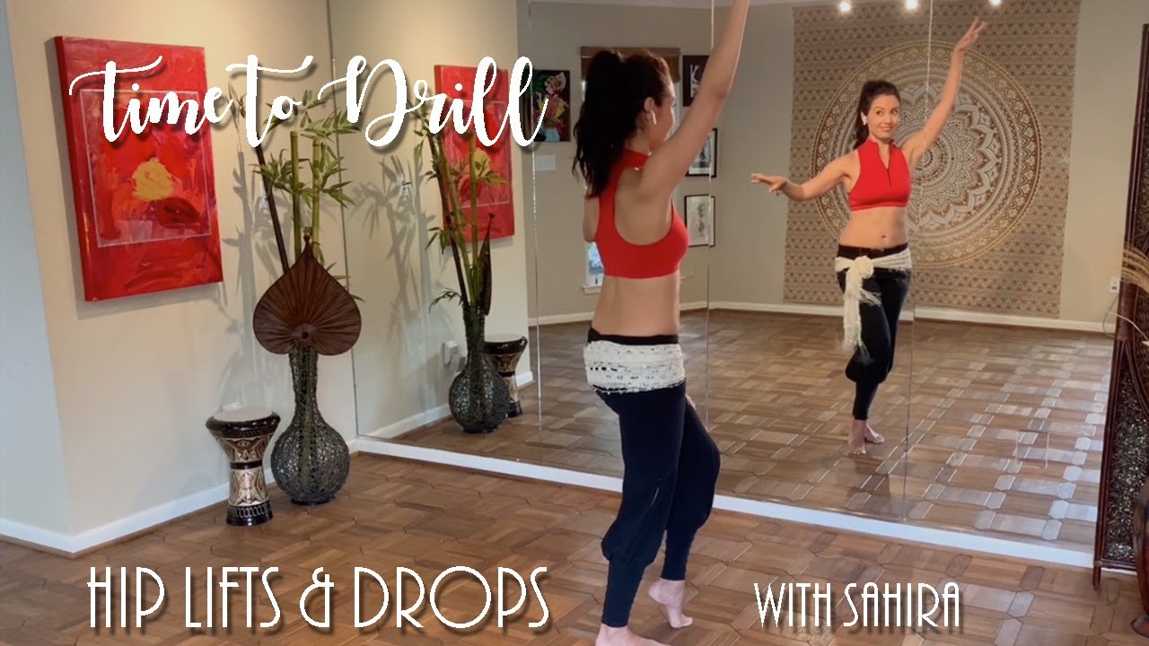 Belly Dance Lessons | Killer Hip Lift and Drop Drill