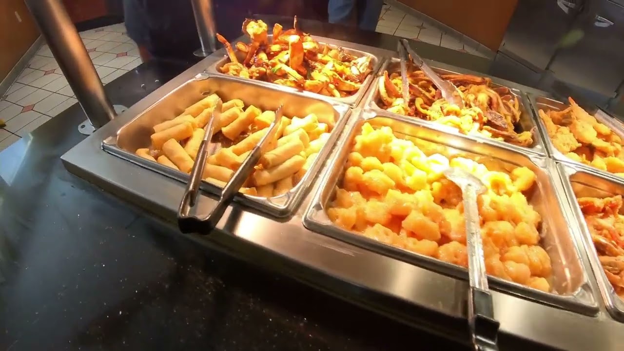 All-You-Can-Eat Buffet in 46 Seconds! 🍣🍤 Royal Star Buffet | Mt Vernon WA 