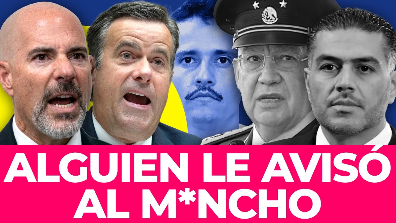 ¡LE AVISARON EL M*NCHO! Harfuch y el General Trevilla en la mira de EUA por entregar información