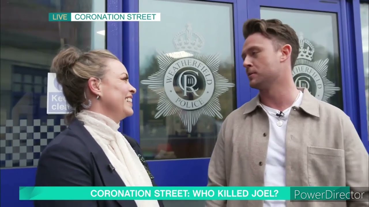 Sharon Marshall Interviews Coronation Street 's Callum Lill - This Morning (15/11/24)