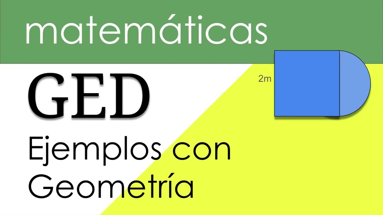 GED Ejemplos de Geometría - Matemáticas