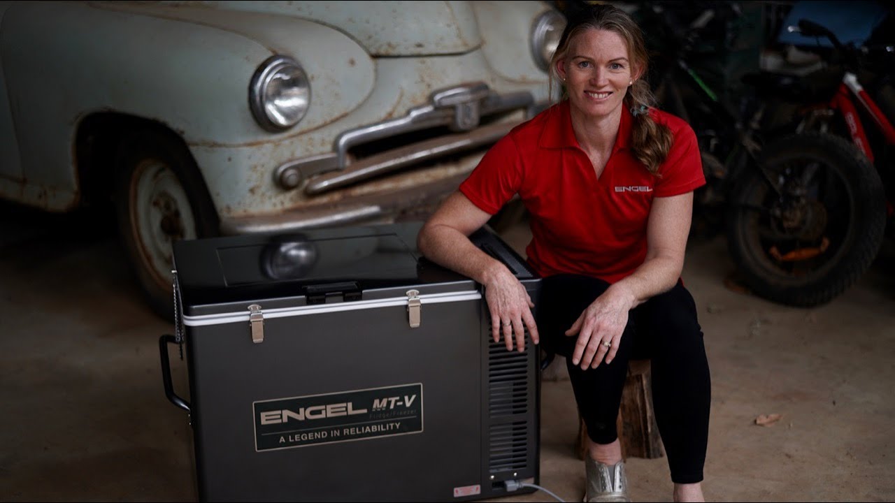 Emma George loves Engel's big and versatile 80L fridge freezer!