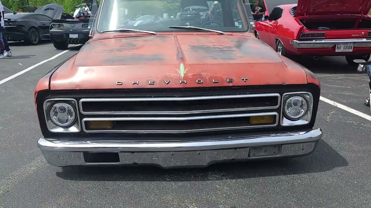 1969 Chevy C10 Patina Lowered @dreamgoatinc Classic Truck