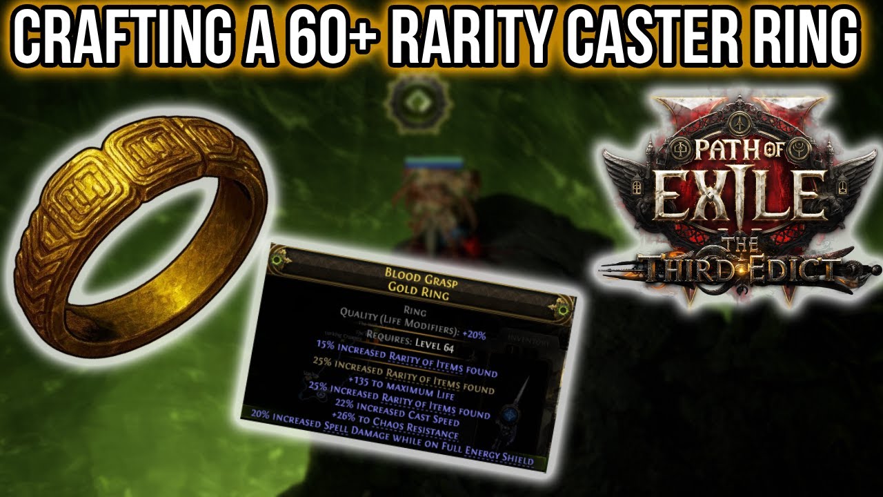Как я создал кольца 65% редкости для своей сборки Spark — Path of Exile 2 — Руководство по создан...
